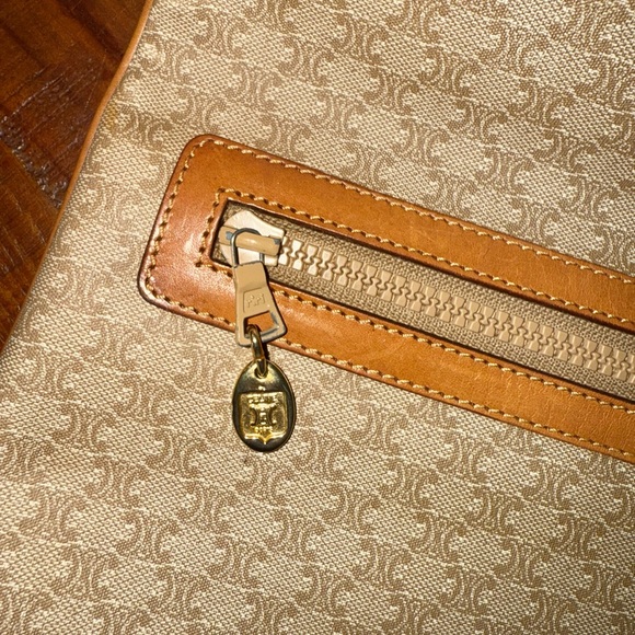 Celine Tan Monogram Envelope Clutch - Picture 3 of 6